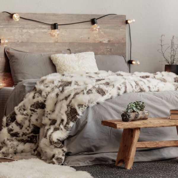 Cozy Styled Bed