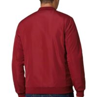 Louis Philippe Men Casual Maroon Solid Jackets - Image 3