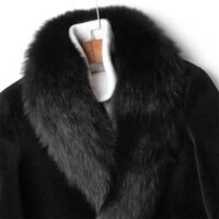 YJKIS Men Long Faux Fur Coat Fluffy Fur Collar Luxury Outerwear Winter Thicken Warm Overcoat Soft Jacket - Image 6