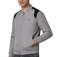 Louis Philippe Men Casual Grey Print Jackets - Image 2