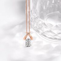 Friendly Diamonds Lab Grown Diamond Pendant Necklace | 0.50 – 2.5 Carat Adriana IGI Certified | 14K Or 18K White, Yellow Or Rose Gold | FG-VS1-VS2 Quality - Image 3